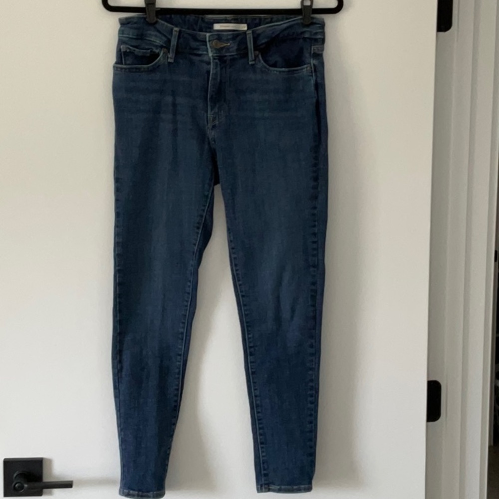 Levis 711 Skinny Ankle Jeans Size 29